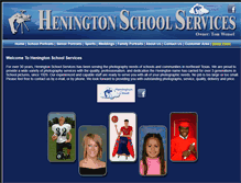 Tablet Screenshot of henington.com
